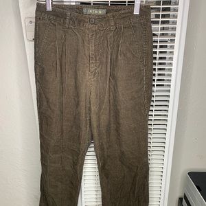 Brown corduroy pants